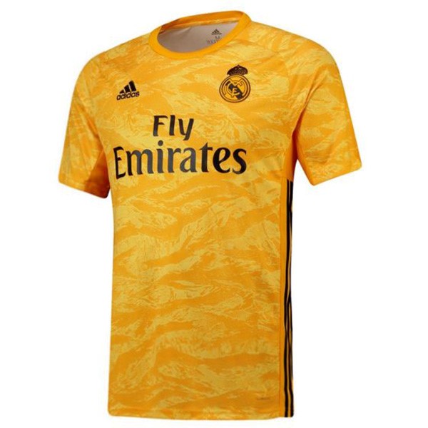 Maillot Football Real Madrid Domicile Gardien 2019-20 Jaune